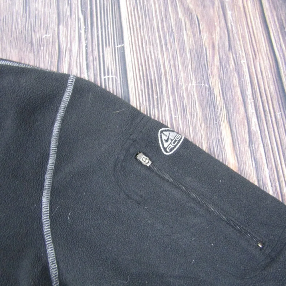 Nike ACG Therma-FIT Shirt Mens XXL Black Fleece Long Sleeve Base Layer